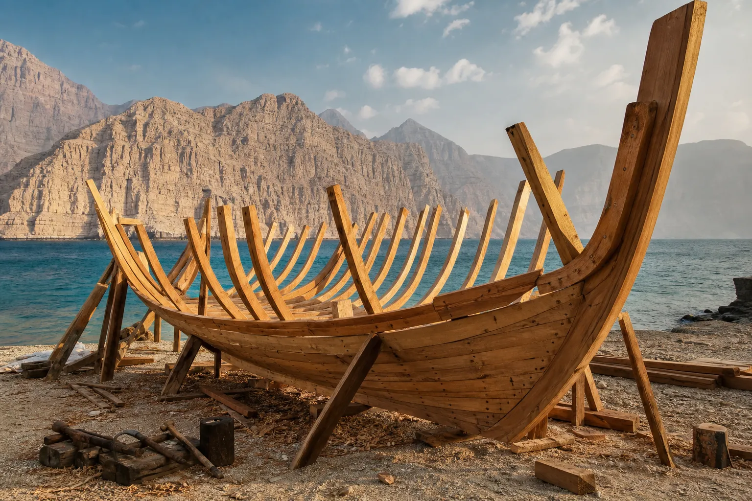 The History of Traditional Omani Dhows