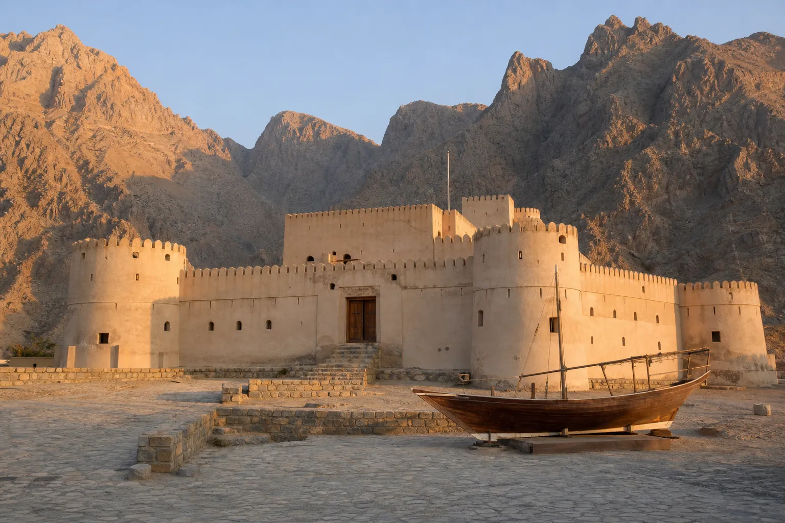Khasab Fort entrance