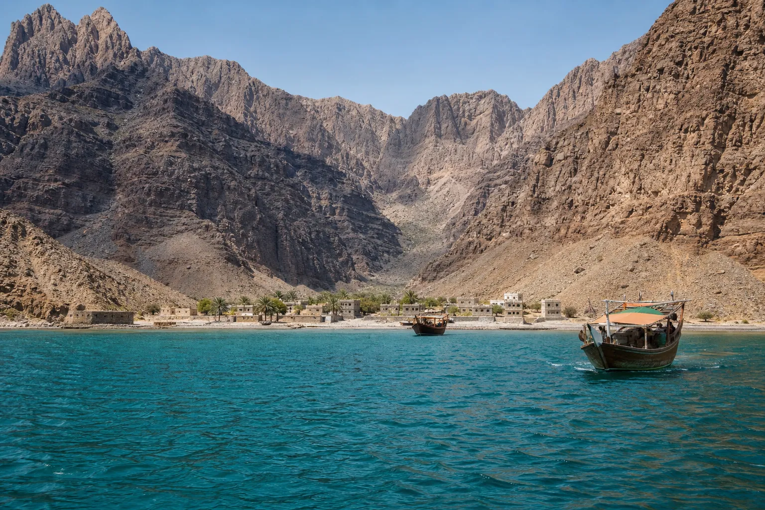 Visit Kumzar Village (by boat)