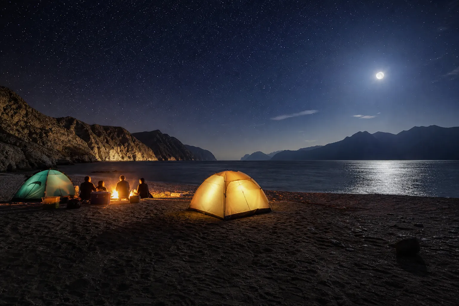 Beach Camping & Glamping
