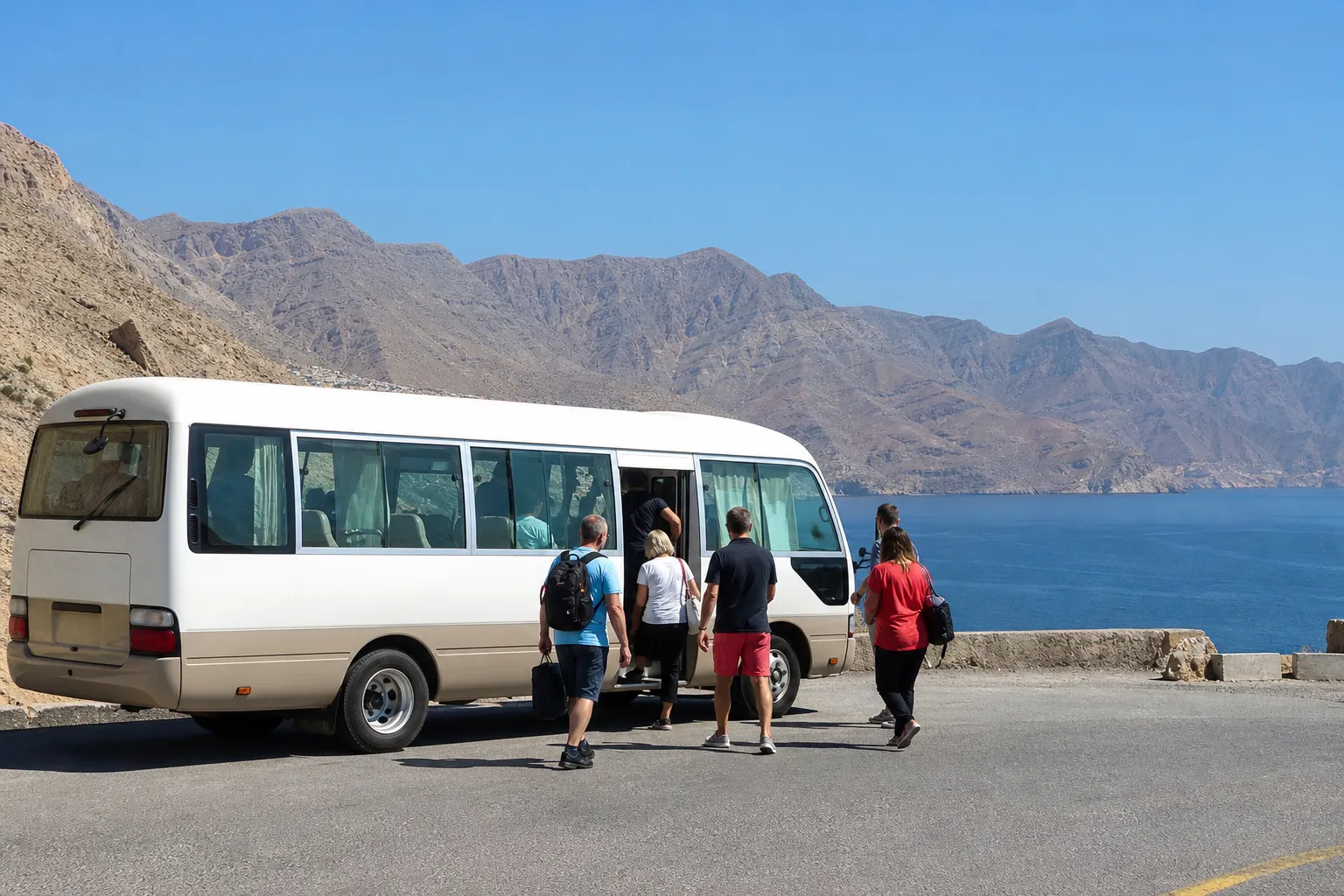 Mwasalat Bus Timetable - From Musandam Governorate to Sohar with daily trip schedules